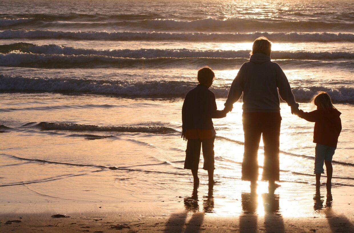 Familie am Meer - Urlaub auf Usedom