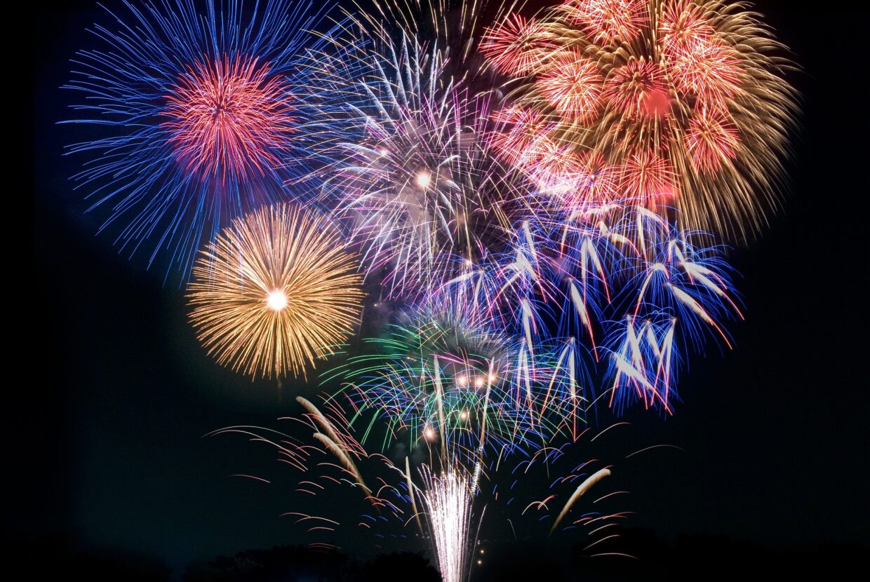 Feuerwerk der Vineta-Festspiele - Urlaub auf Usedom